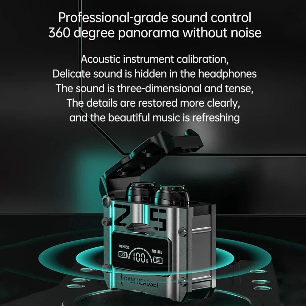 Auricolari TWS M25 Bluetooth 5.3 con Display LED e Controllo Touch