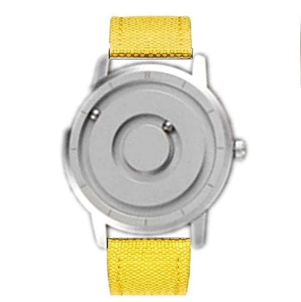 Orologio Uomo EUTOUR Magnetico Gold - Silicone Quarzo Sport Impermeabile Casual