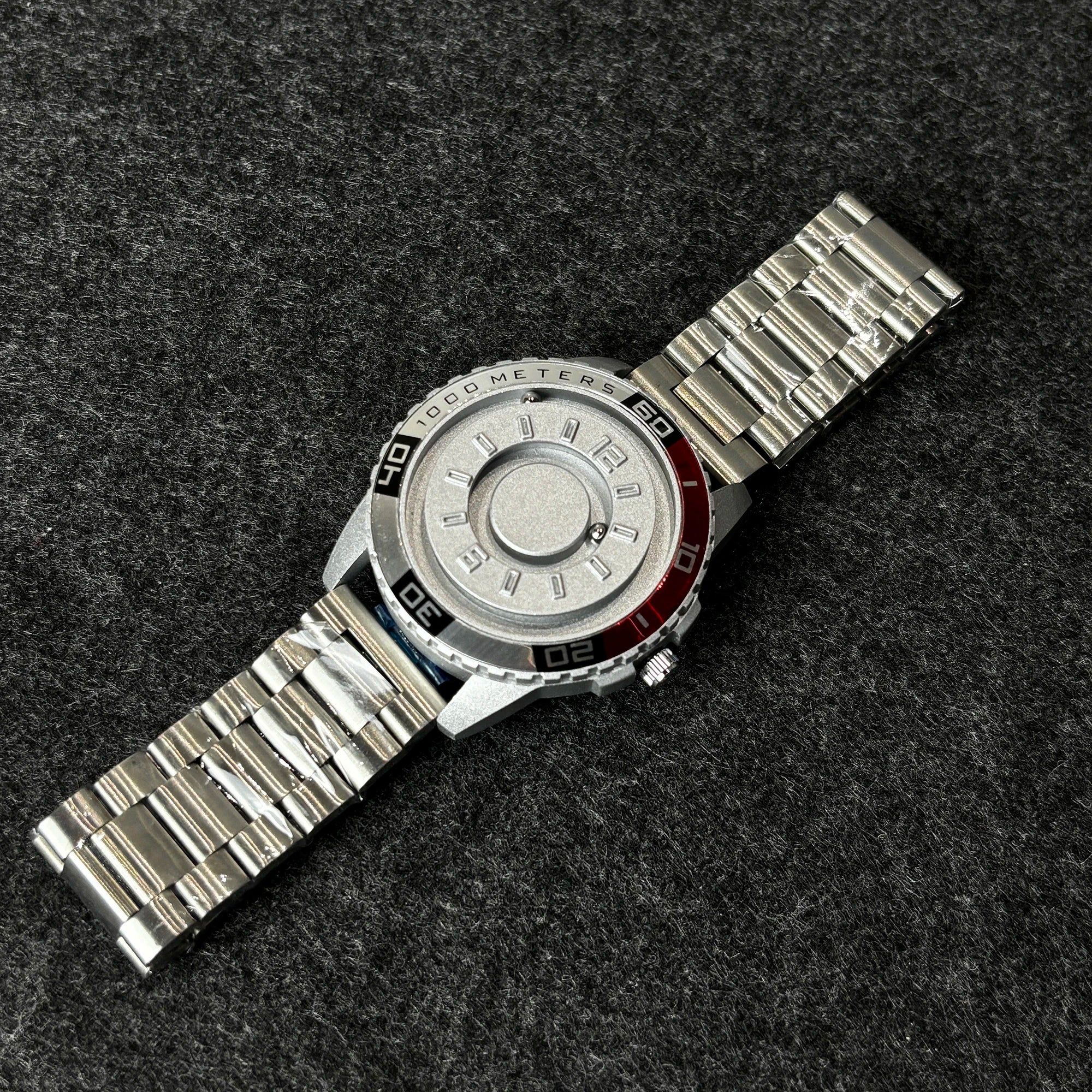 Orologio Uomo Magnetico Multifunzione - Sfere Metalliche Sport Quarzo Creative Design