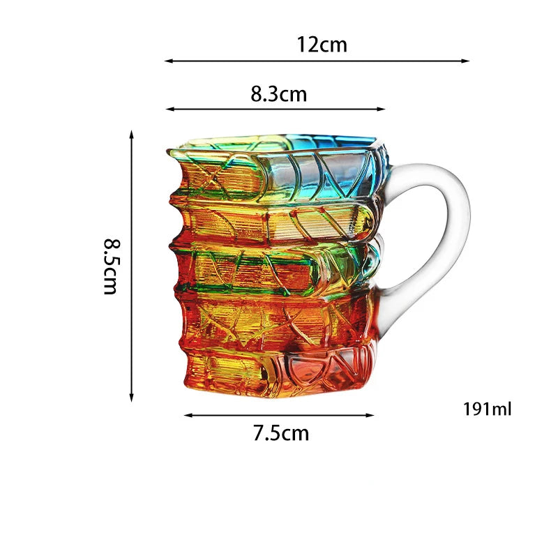 Tazza Libro in Vetro - Tazza Caffè Forma Libro Regalo Creativo per Lettori