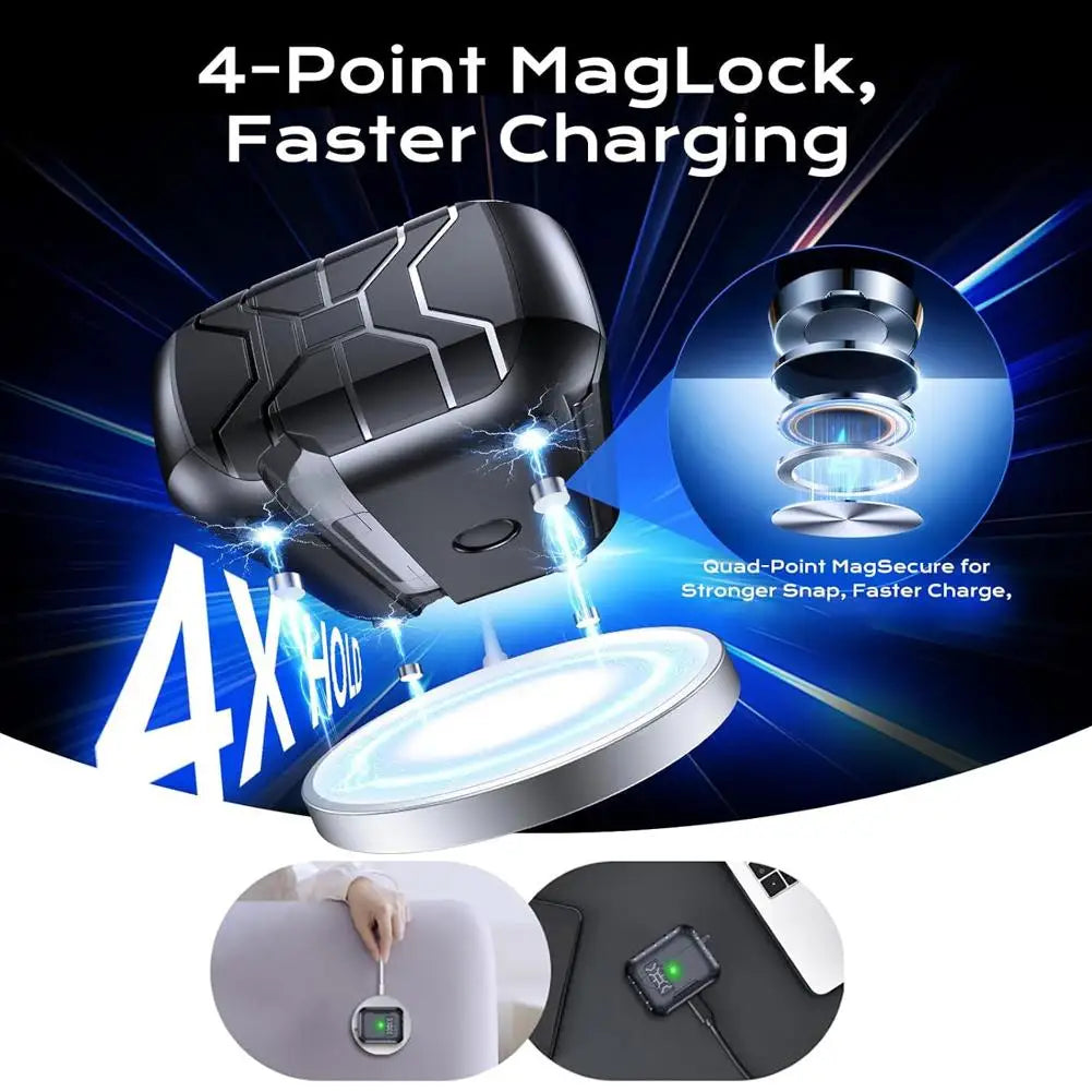 Custodia Magnetica per AirPods Pro 3 con Kit Pulizia e Portachiavi