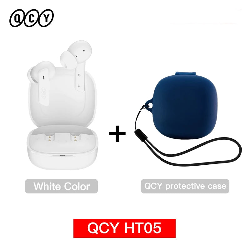 Auricolari QCY HT05 ANC - TWS Bluetooth 5.2 con Cancellazione Rumore 40dB