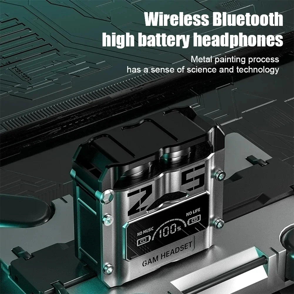 Auricolari TWS M25 Bluetooth 5.3 con Display LED e Controllo Touch