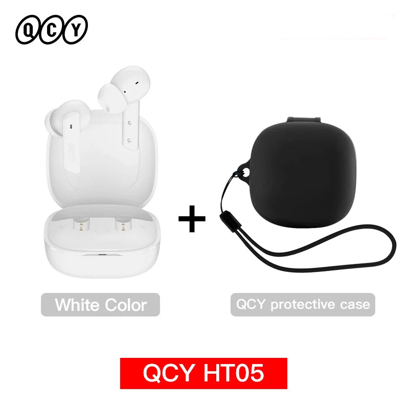 Auricolari QCY HT05 ANC - TWS Bluetooth 5.2 con Cancellazione Rumore 40dB