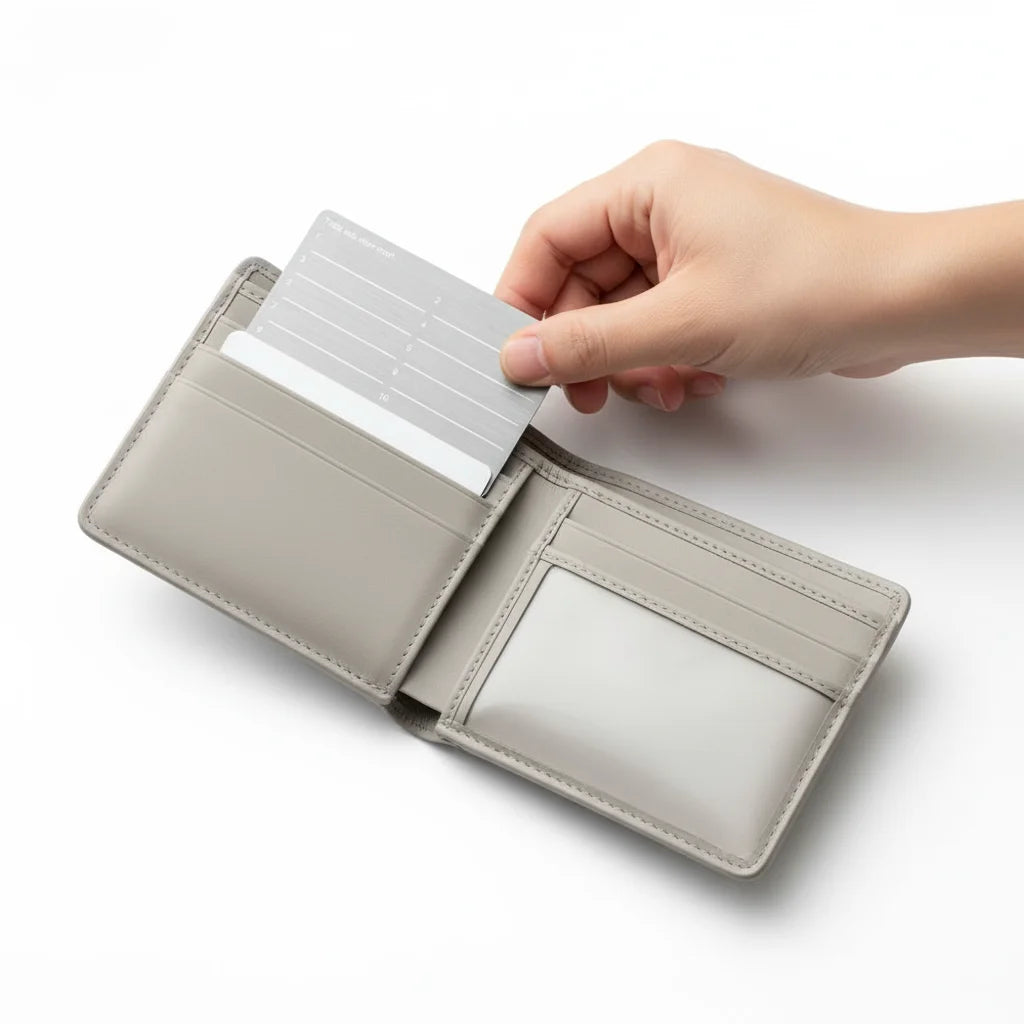 Cryptocurrency Hardware Wallet, Double-Sided Seed Recording, Offline Backup Insurance, Eliminates Digital Leaks