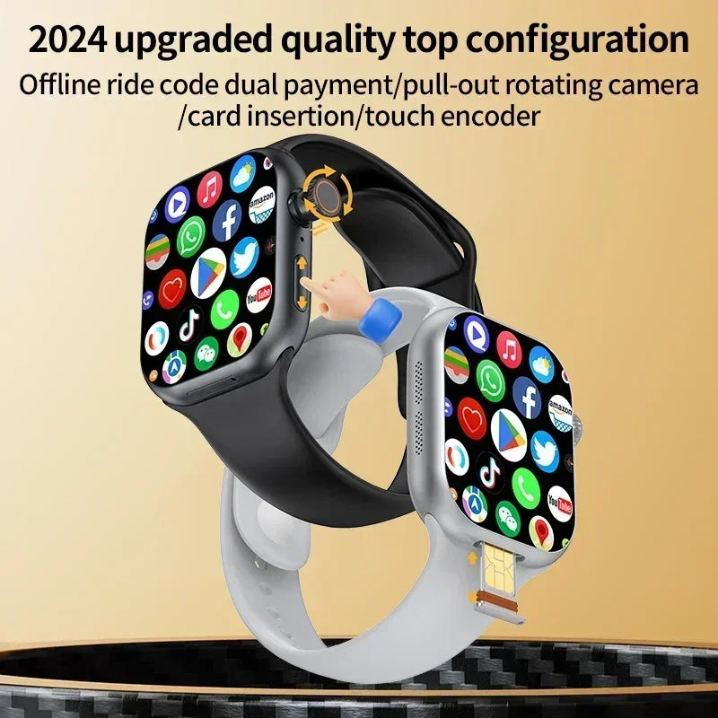 Smartwatch CD20 5G Android con Fotocamera Rotante 180° e SIM