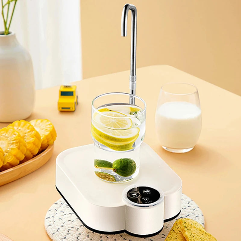 Pompa Acqua Elettrica Ricaricabile USB per Boccioni - Dispenser Automatico