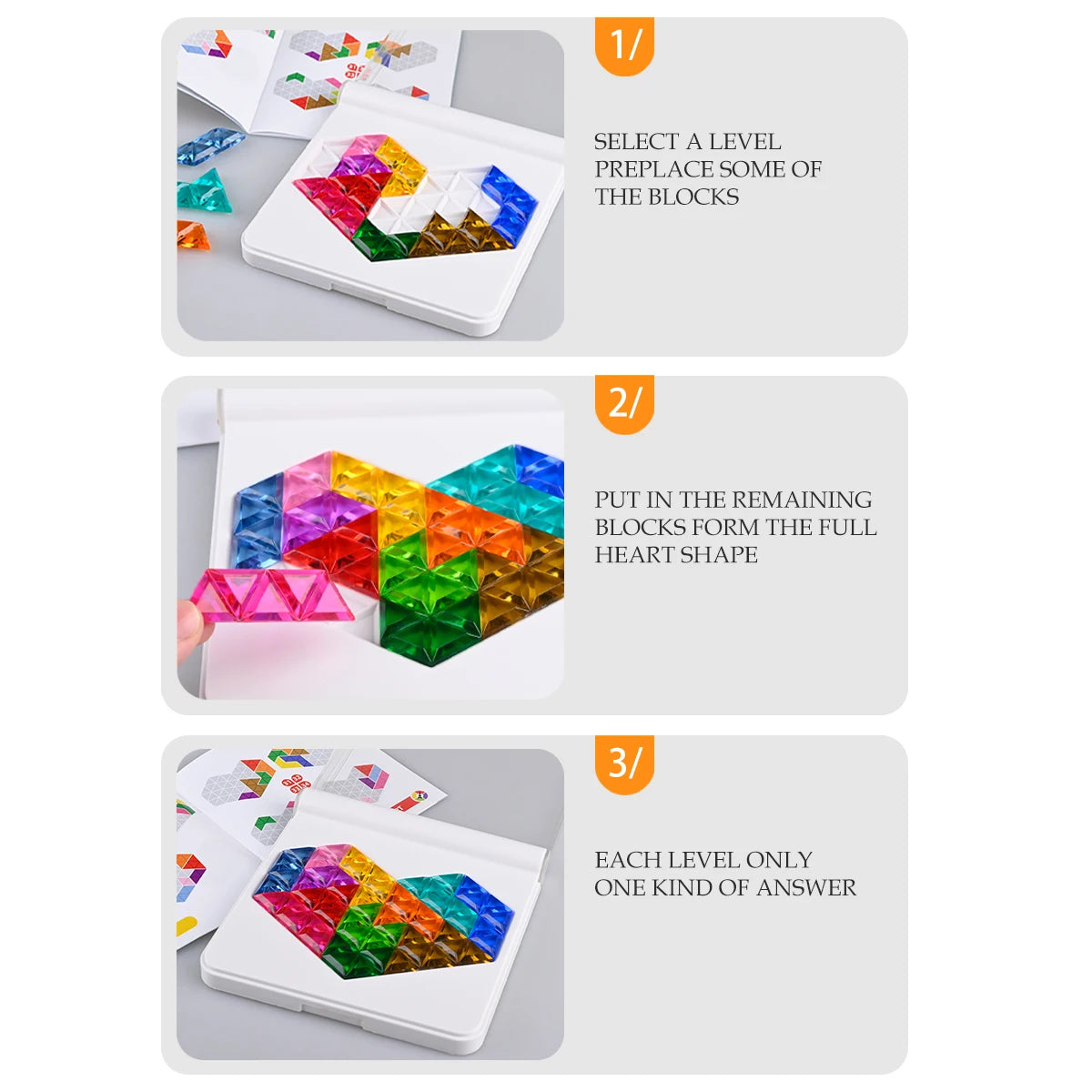 Puzzle Logico Educativo Bambini - Gioco Tavolo Forme Colori Regalo