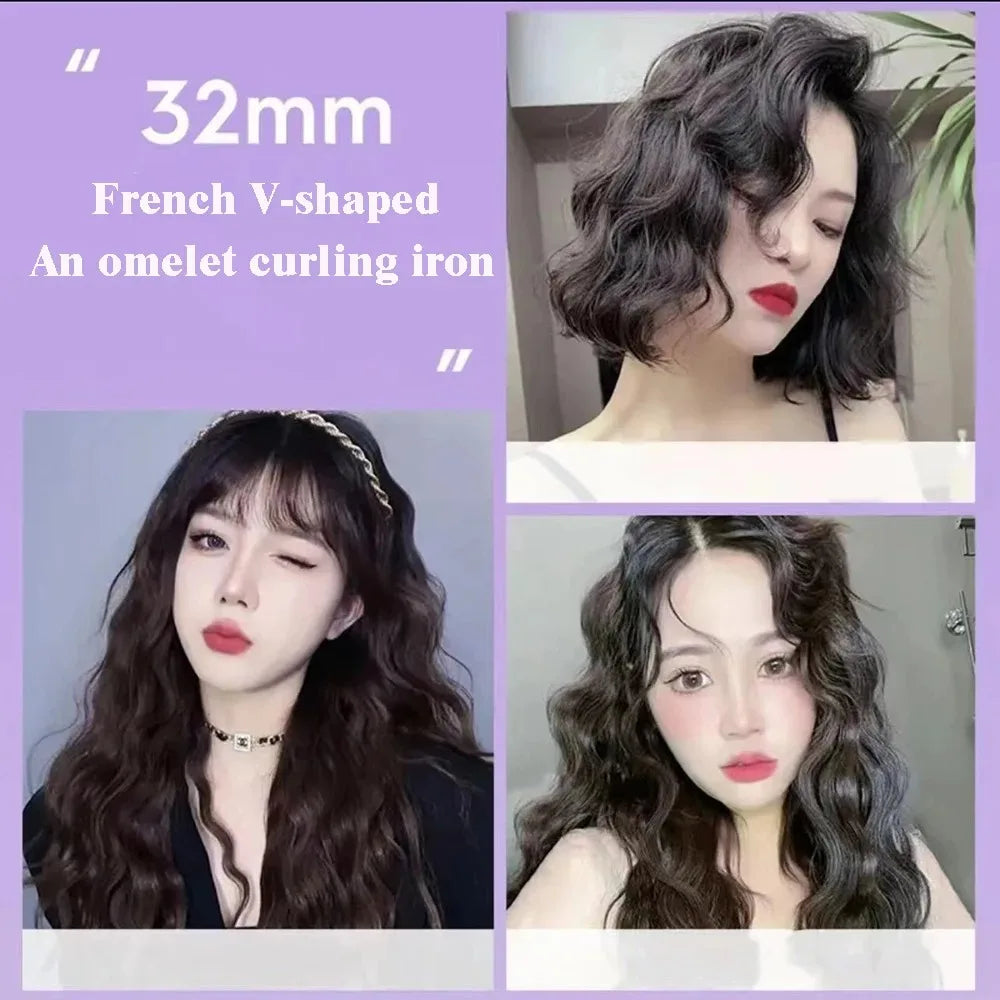 Arricciacapelli Professionale 32mm - 4 Temperature Regolabili