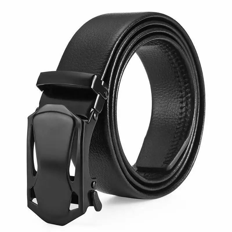 Cintura Uomo Fibbia Automatica Pelle Sintetica Elegante