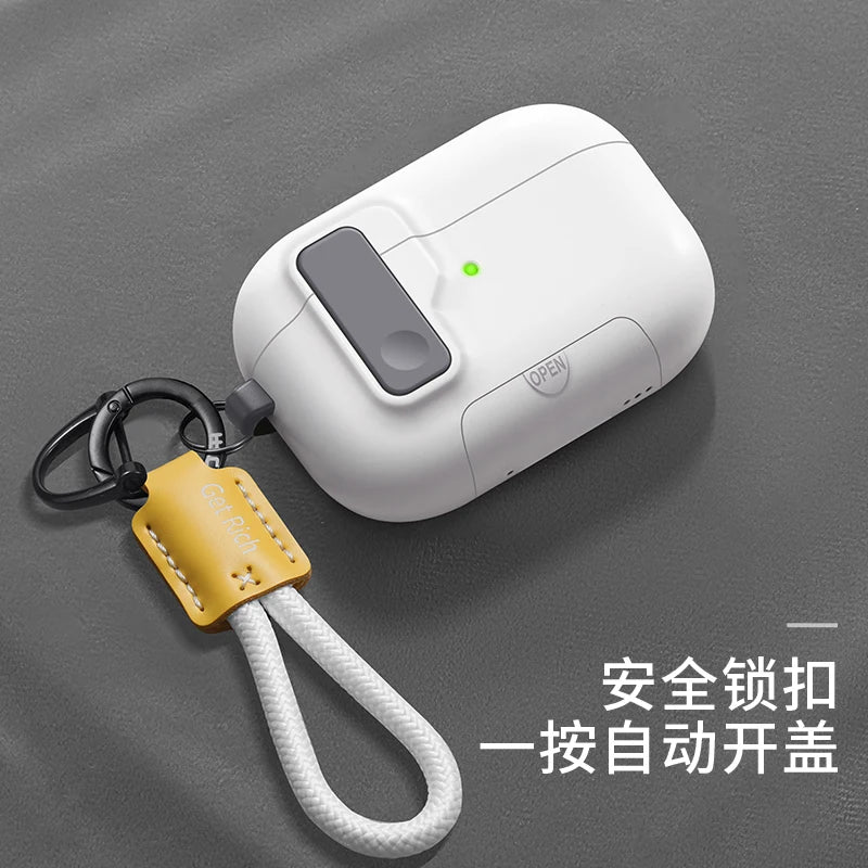 Custodia Magnetica per AirPods Pro 3 con Supporto Telefono - Protezione Antiurto