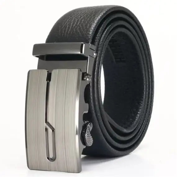 Cintura Uomo Fibbia Automatica Pelle Sintetica Elegante