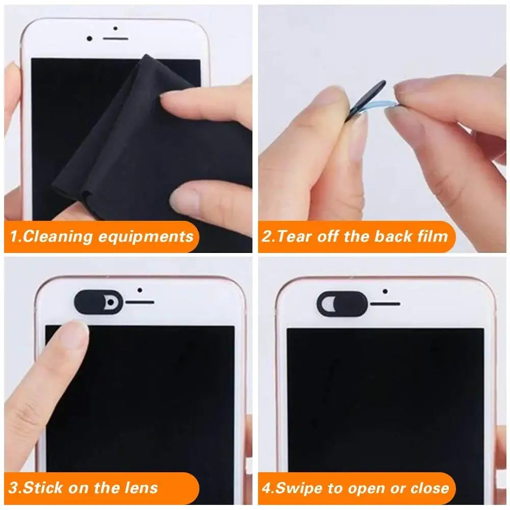 Cover Webcam Privacy Ultra Sottile 0.03mm - Protezione Fotocamera Laptop Smartphone