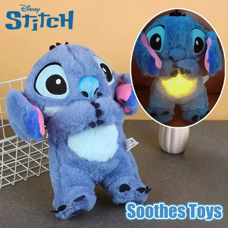Peluche Stitch Kawaii Baby Sleep - Giocattolo Nanna Musica Luce Regalo Bambini