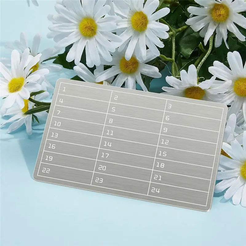 ^Arrival 6Pcs Seed Phrase Storage Cryptocurrency Wallets For Hardware Cold Backups Seed Storage For Bitcoin Hardware Cold Backup