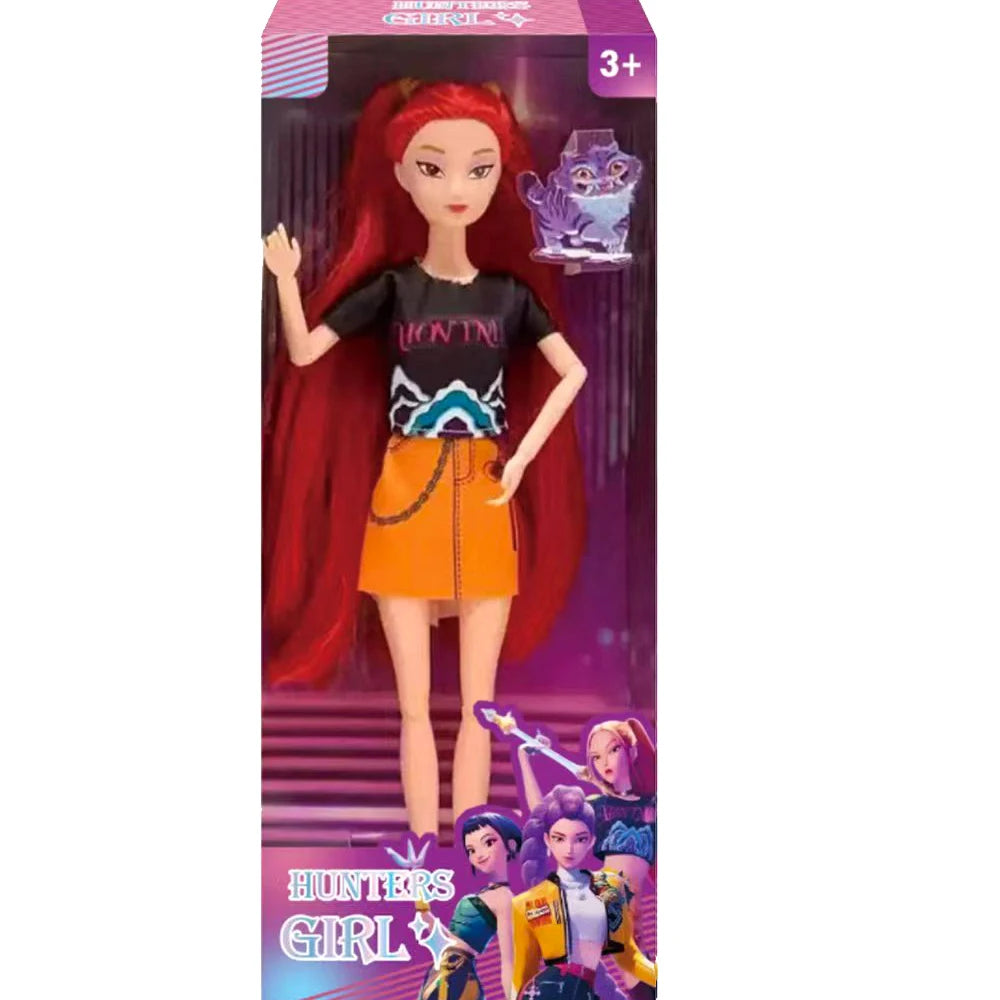 Action Figure Anime Demon Hunters 2026 Rumi Mira Zoi - Collezione Vinile