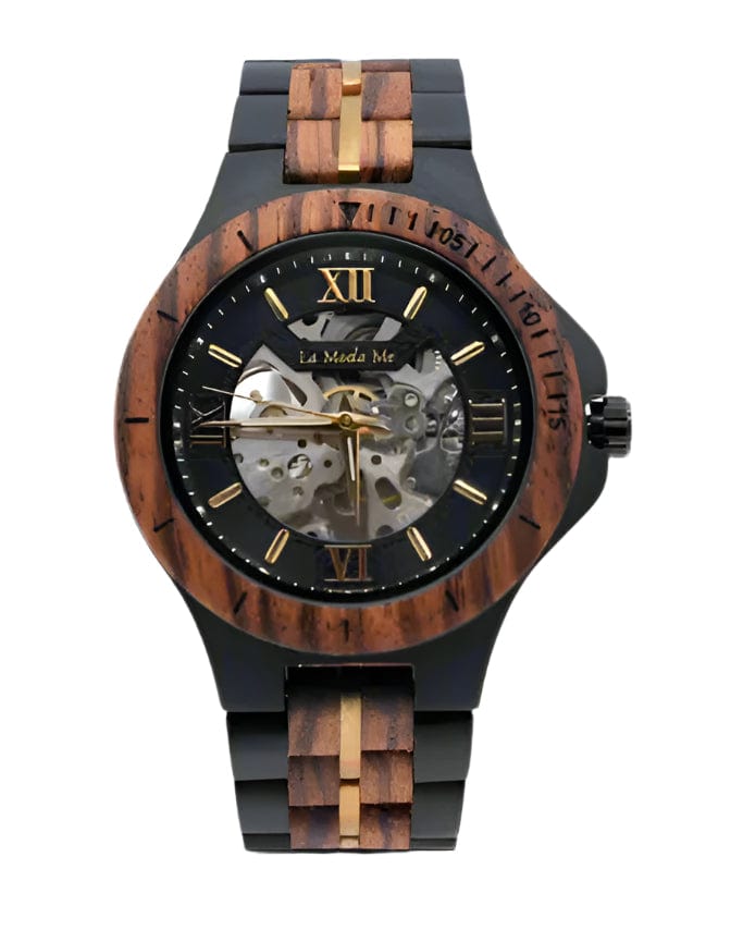 Watch Notterdam, automatic, zebrawood-2