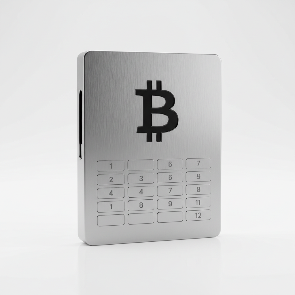 Steel Bitcoin Wallet - Immagine 1
